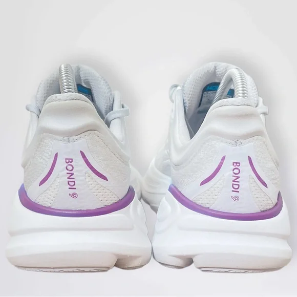 Hoka One HOKA Bondi 9 Cosmic Grey Women’s Size 8.5 D Wide - Picture 5 of 9